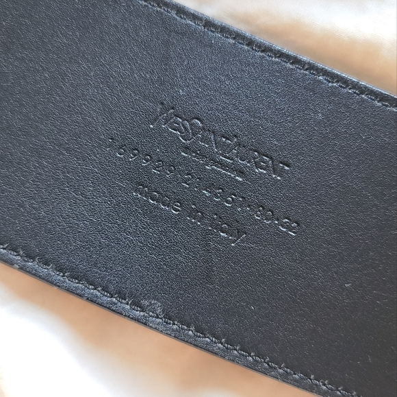 NWOT YSL Y2K Tom Ford Era Red Patent Statement Belt - OSFA - Picture 5 of 7